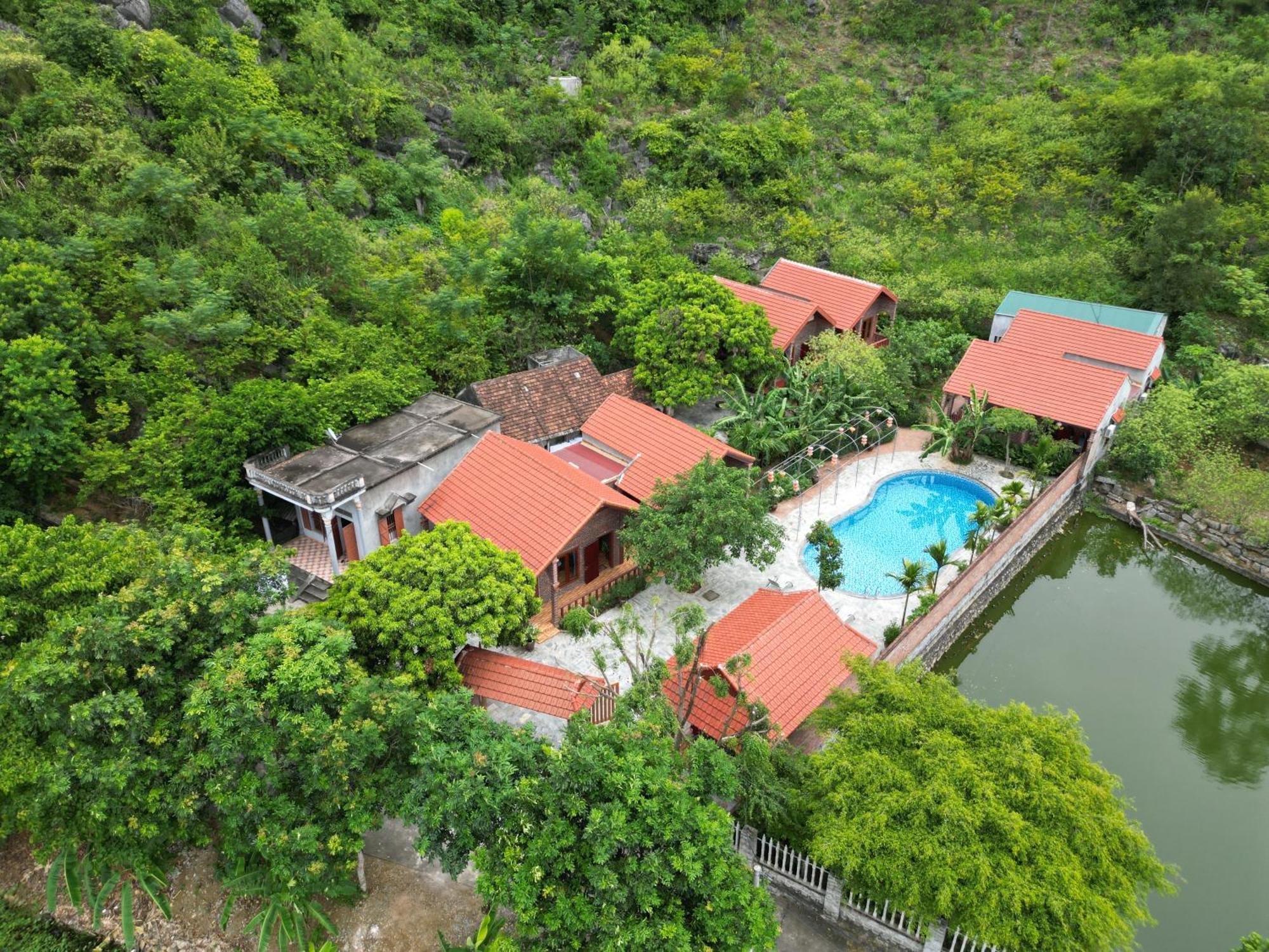 Pham Gia Homestay Ecogarden 宁平 外观 照片